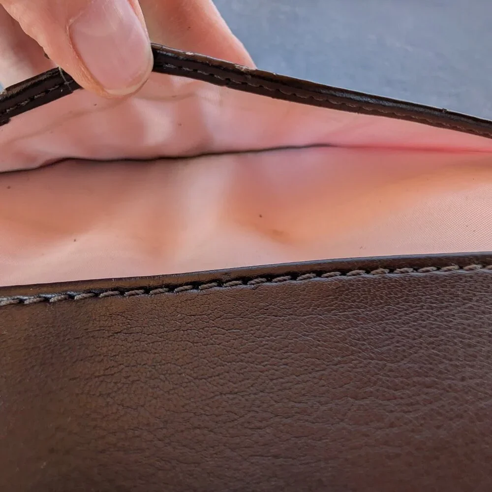 Coach Signature Canvas & Leather Snap Wallet – Pink/Brown - Picture 6 of 11